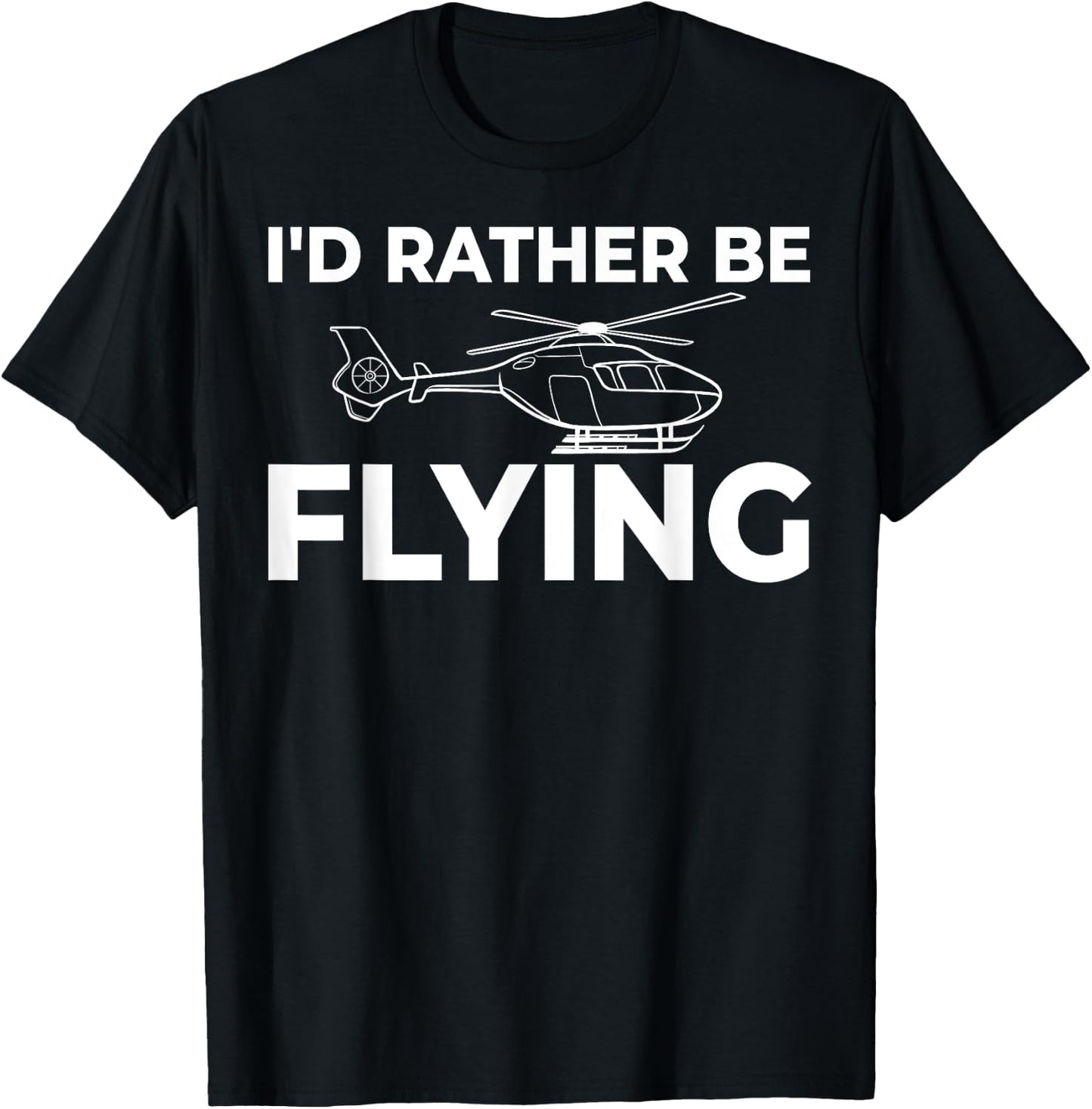 Helicopter Rc Remote Control Pilot T-Shirt - T-Shirt | Black