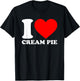 I Love Cream Pie T-Shirt - T-Shirt | Black