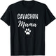 Cavachon Mama Funny Dog Mom Gift Mothers Day T-Shirt - T-Shirt | Black