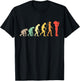Kameramann Evolution Vintage Camera Filmmaker Gift T-Shirt - T-Shirt | Black