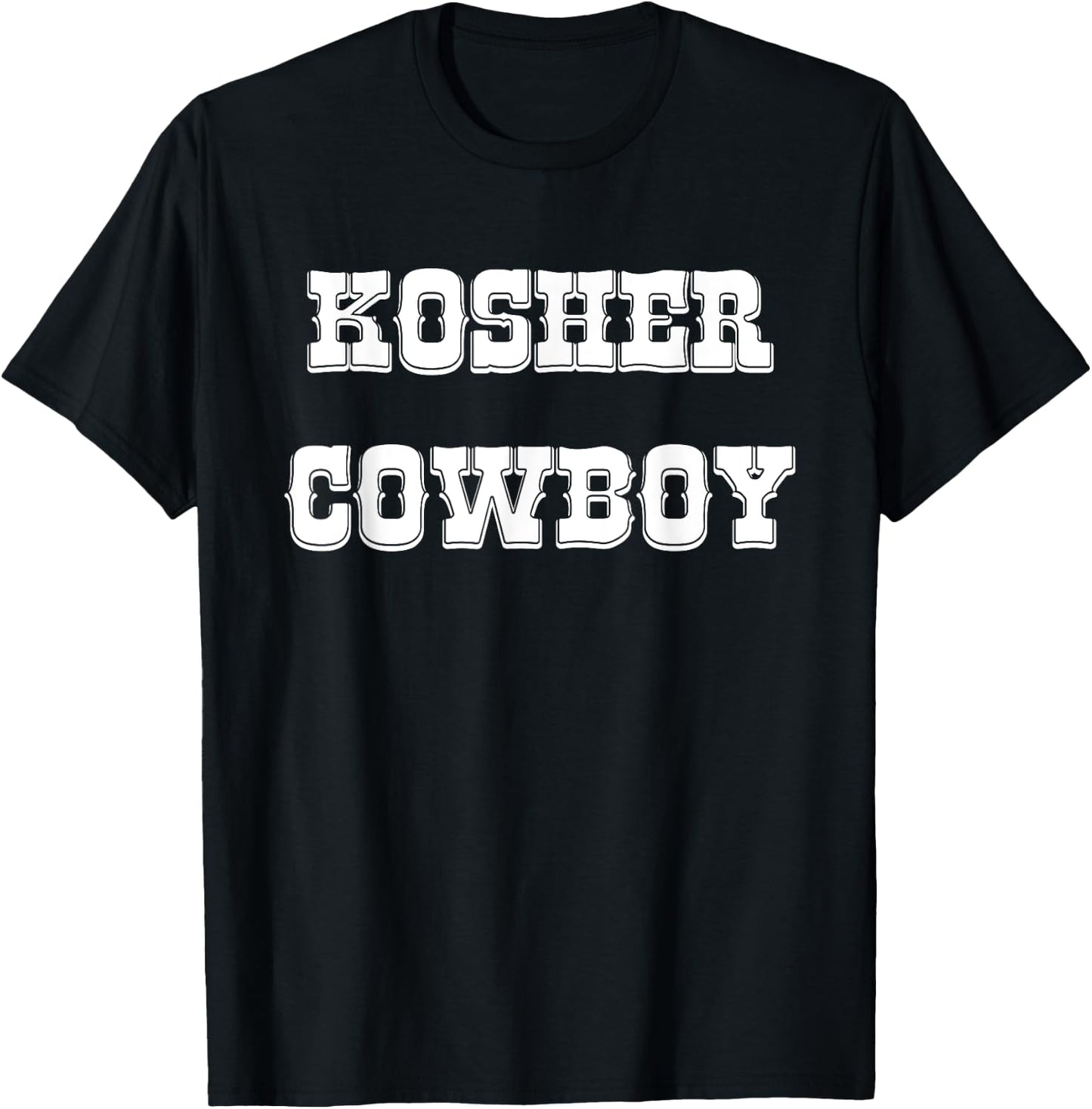 Kosher Cowboy T-Shirt - T-Shirt | Black