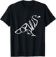 Corvus, Crow, Raven, Jackdaw, Rook, , Men's, Women's T-Shirt - T-Shirt | Black