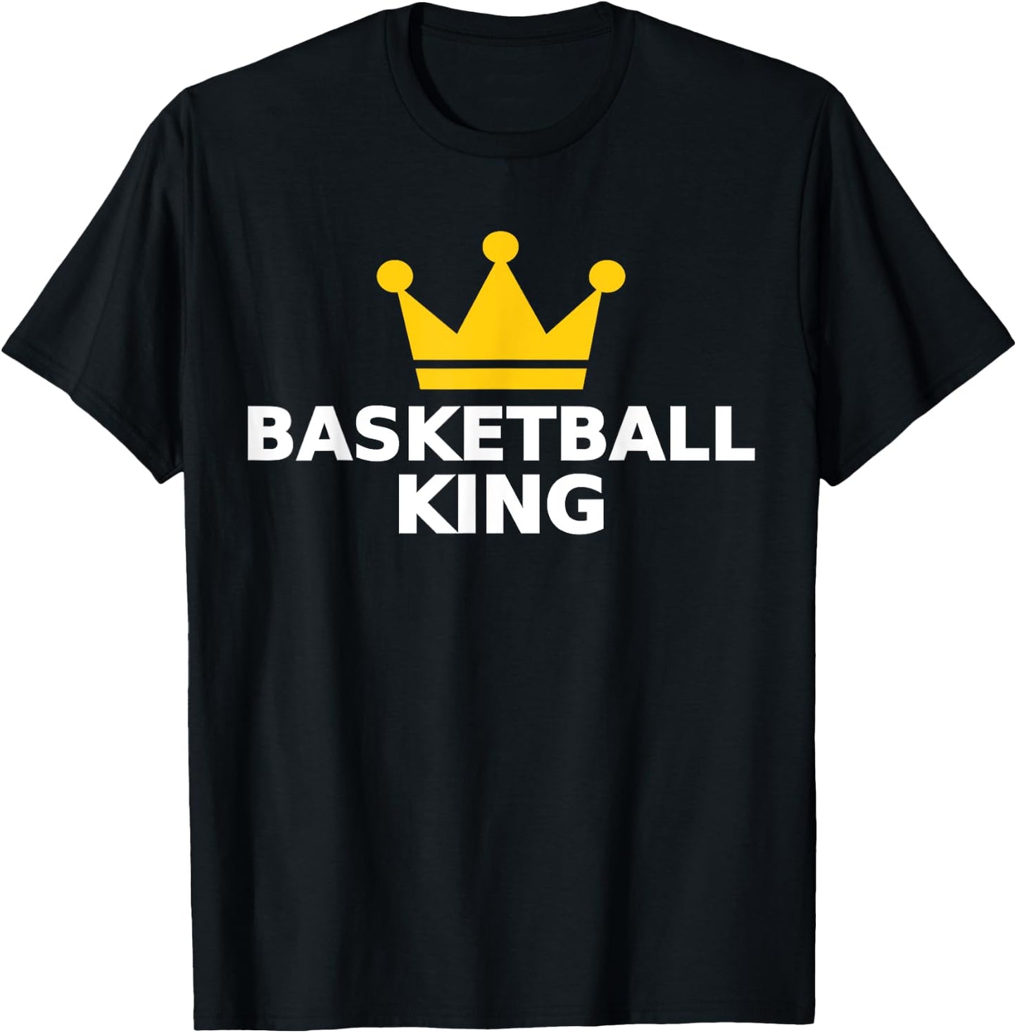 Basketball King T-Shirt - T-Shirt | Black