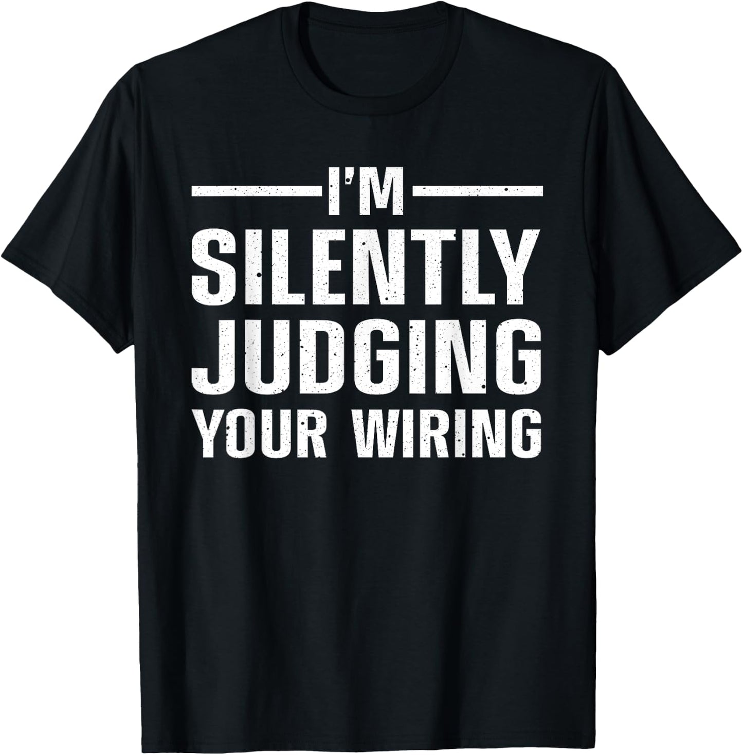 Cool Electrician Art Men Women Electric Engineer Lineman T-Shirt - T-Shirt | Black