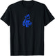 Otto the King / Blue Crown & Name Called Otto T-Shirt - T-Shirt | Black