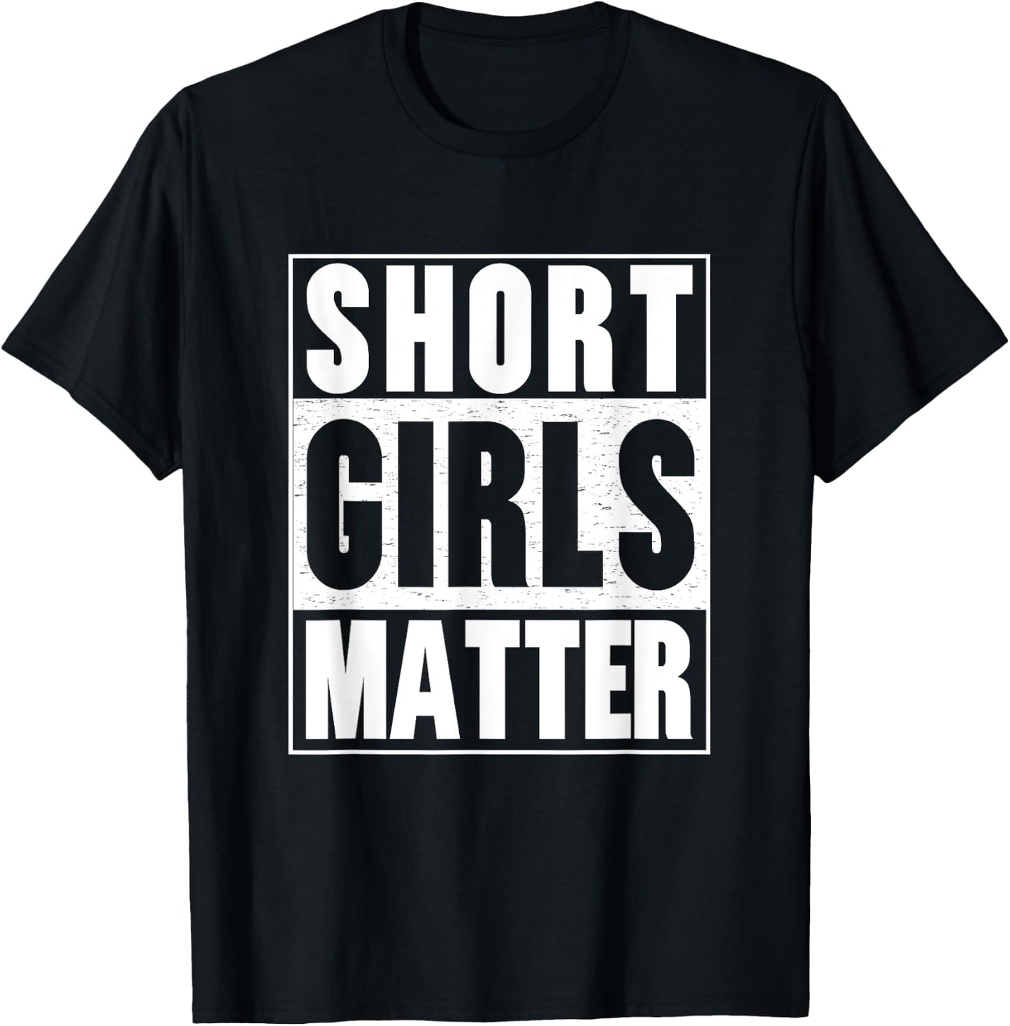 Funny Short Girls Shirts | Fun Size Little But Fierce T-Shirt - T-Shirt | Black