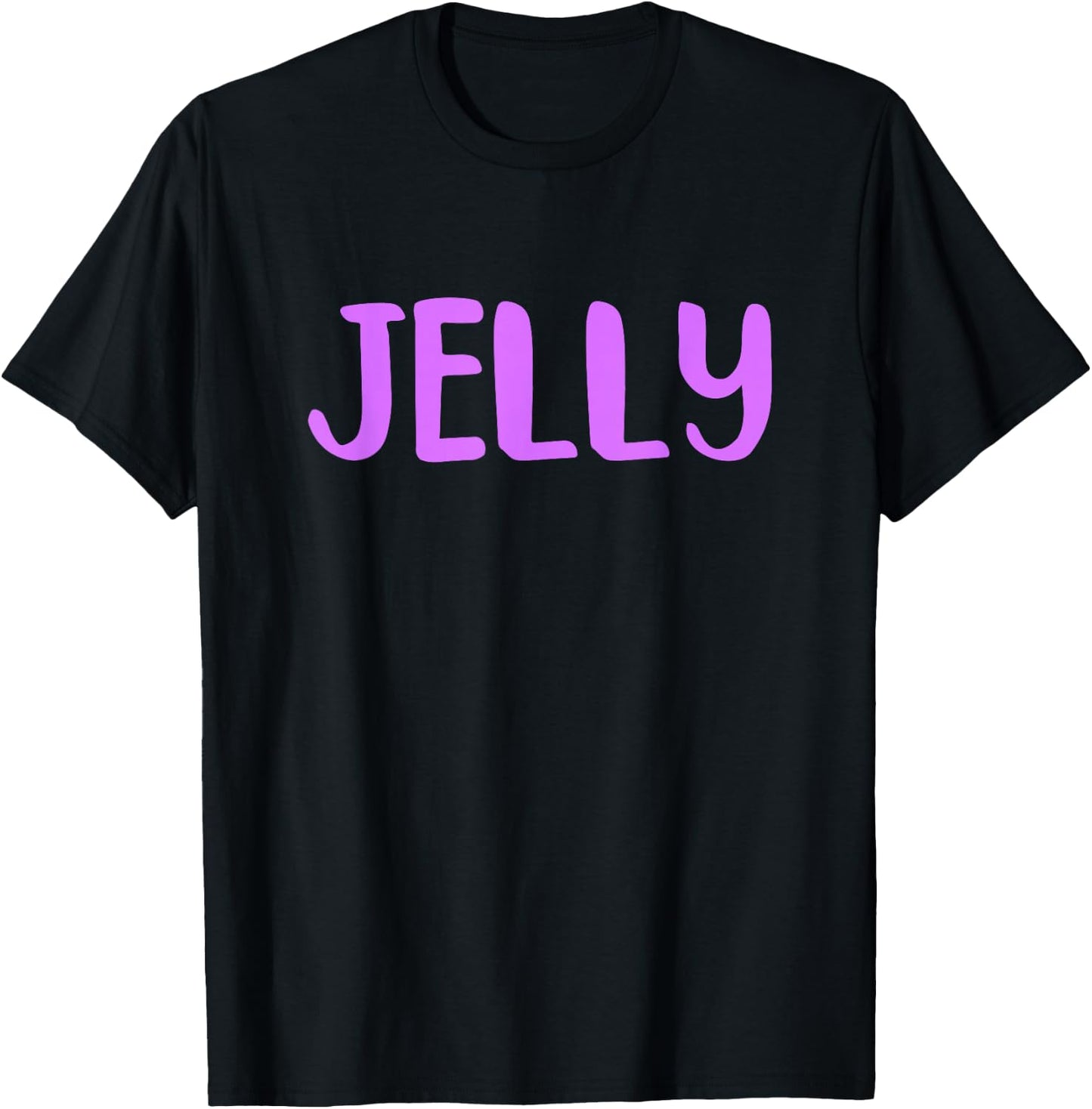 Peanut Butter & Jelly PB&J Matching Couple Halloween Costume T-Shirt - T-Shirt | Black