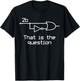 14th Floor Apparel Vintage To Be Or Not To Be Electrical Engineer Circuit Gift Dark Black Adult T-Shirt - T-Shirt | Black