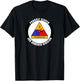 Proudly Served 3rd Armored Division Military Army Veteran T-Shirt - T-Shirt | Black