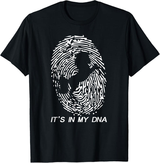 Horse - It's in My DNA Shirt Gift Ride Riding T-Shirt - T-Shirt | Black