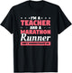 I'm A Teacher And A Marathon Runner Don't Underestimate Me Men Women T-Shirt - T-Shirt | Black