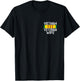 (2 Sided Print) Proud Wife of a Vietnam Veteran T-Shirt - T-Shirt | Black