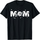 Mom Space Astronaut Mom Mama Momlife Mother's Day Present T-Shirt - T-Shirt | Black
