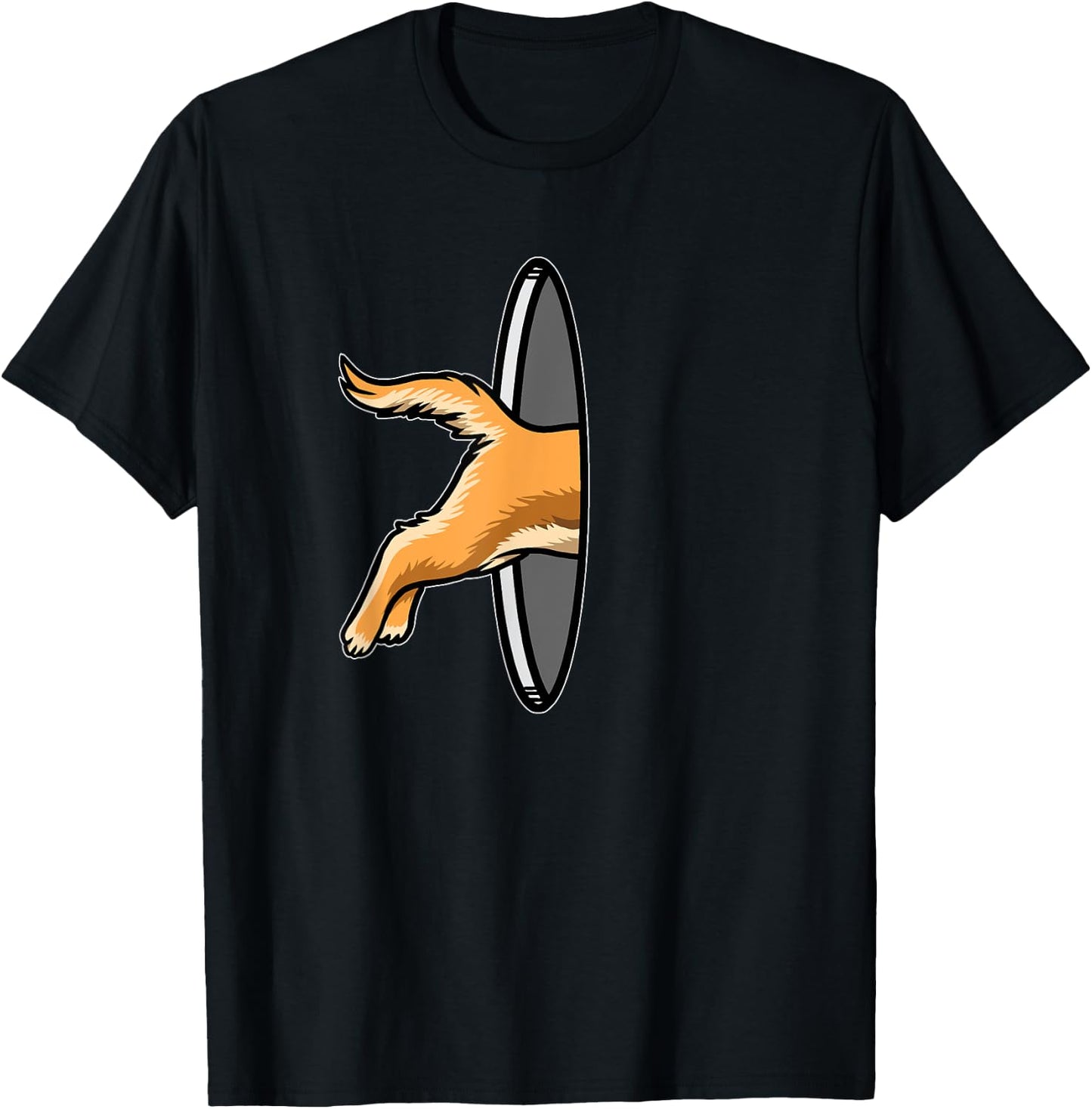 Matching Couple Cat Lover Funny Portal Animal & Her T-Shirt - T-Shirt | Black