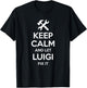 LUIGI Fix Quote Funny Birthday Personalized Name Gift T-Shirt - T-Shirt | Black