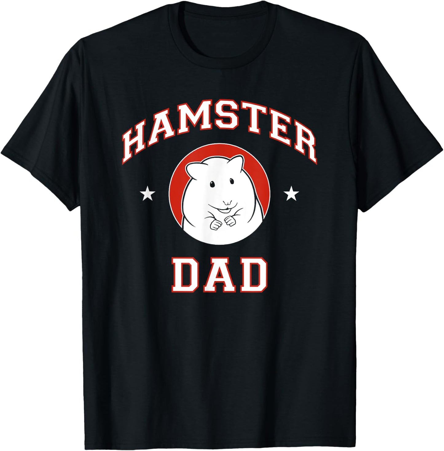 Hamster Dad T-Shirt - T-Shirt | Black