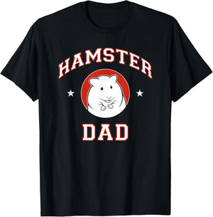 Hamster Dad T-Shirt - T-Shirt | Black