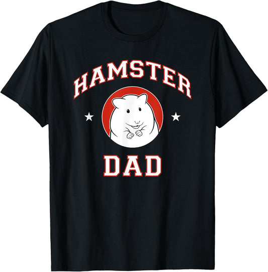 Hamster Dad T-Shirt - T-Shirt | Black