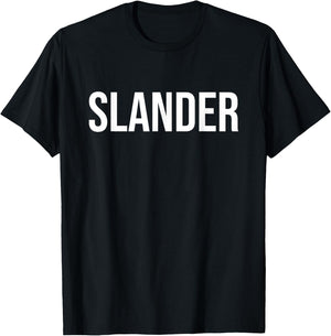 Slander T-Shirt - T-Shirt | Black