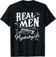 Real Men Marry Psychologists T Shirt for Husband T-Shirt - T-Shirt | Black