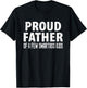 Proud Father Of A Few Smartass Kids, Funny Fathers Day T-Shirt - T-Shirt | Black