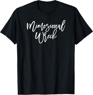 Mimosional Wreck T-Shirt - T-Shirt | Black