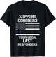 Coroner Forensic Technician Funny Gifts Coroner Medical Examiner Support Investigator T-Shirt - T-Shirt | Black