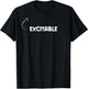 I'm Excitable Funny Personality Character Reference T-Shirt - T-Shirt | Black