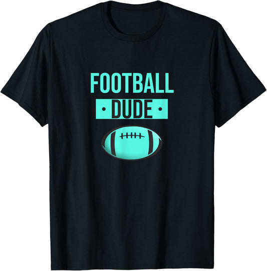 Perfect Football Shirt - Dude Merchandise T-Shirt - T-Shirt | Black