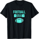 Perfect Football Shirt - Dude Merchandise T-Shirt - T-Shirt | Black