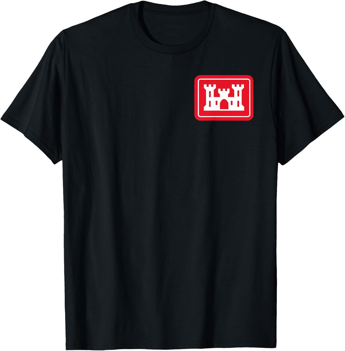 United States Army Corps of Engineers DOD Military Veteran T-Shirt - T-Shirt | Black