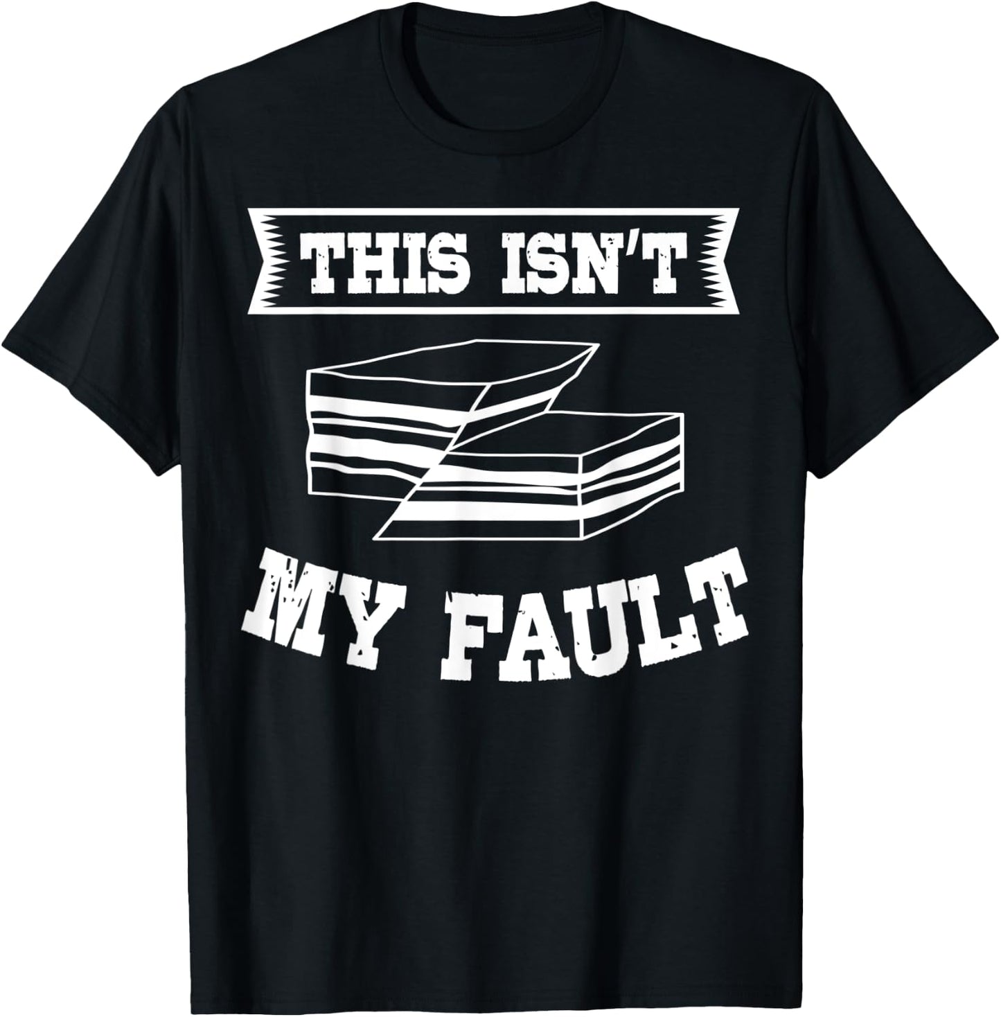 Geologist Fault Line Earth Rock Scientist Geology Science T-Shirt - T-Shirt | Black