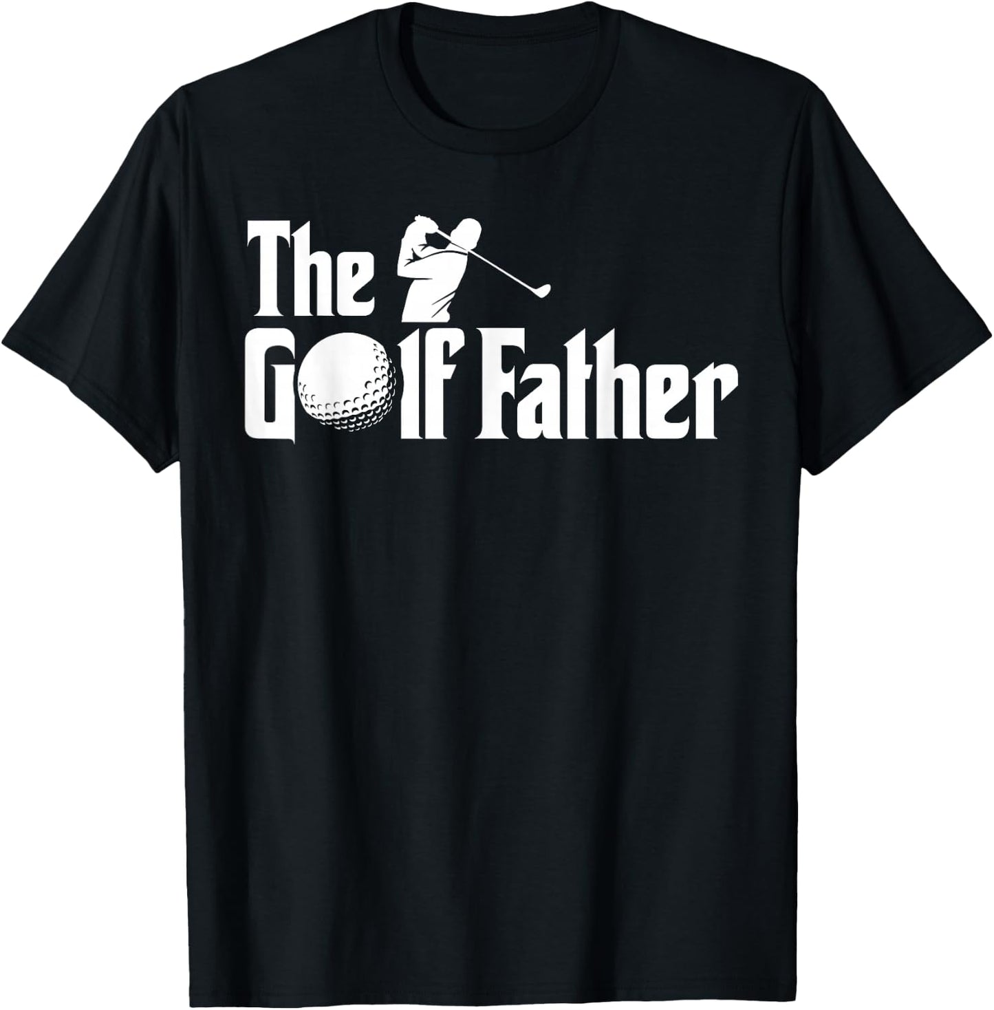 The Golffather | Minigolf | Golfer T-Shirt - T-Shirt | Black