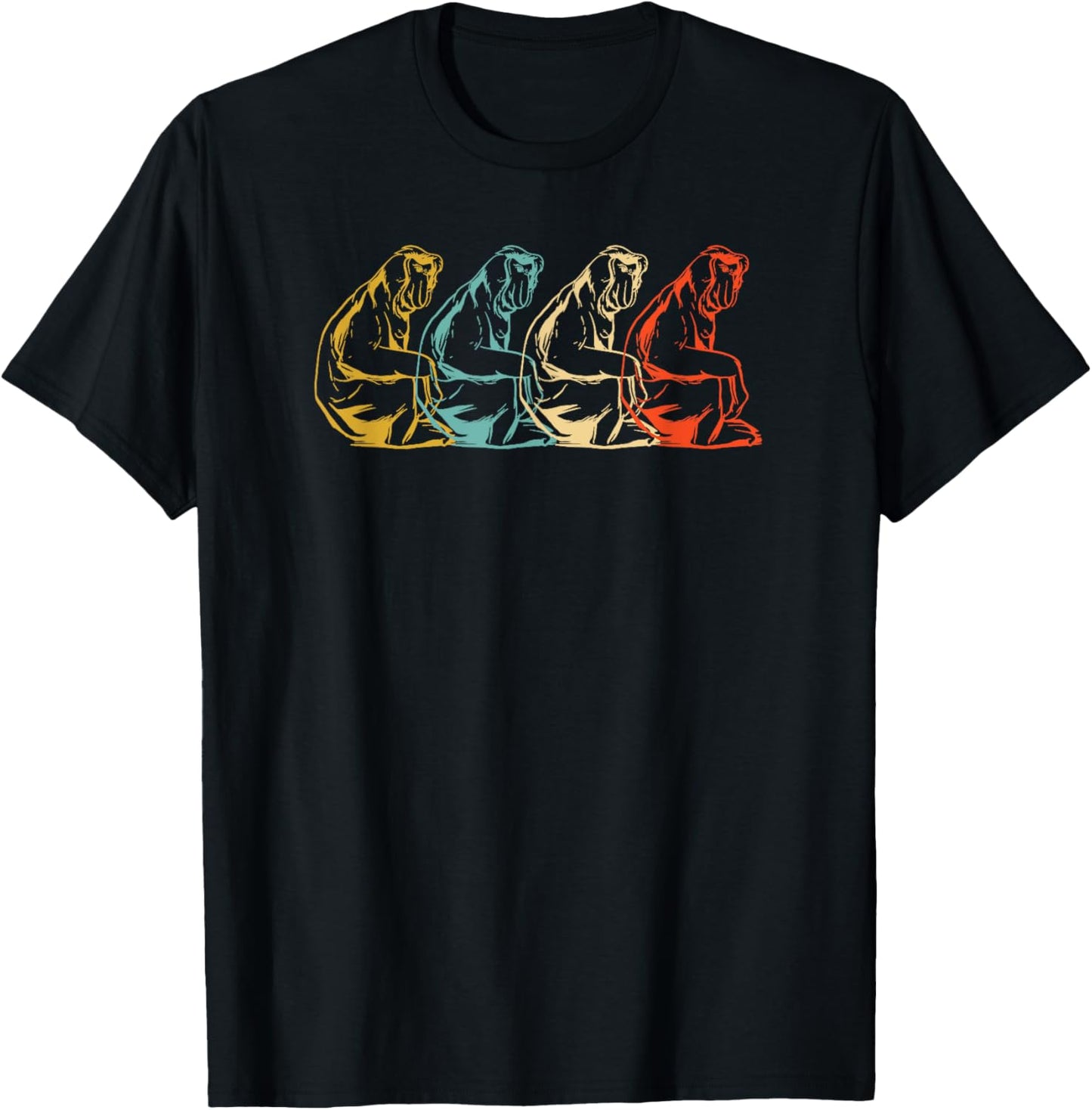 Proboscis Monkey Gifts T-Shirt - T-Shirt | Black