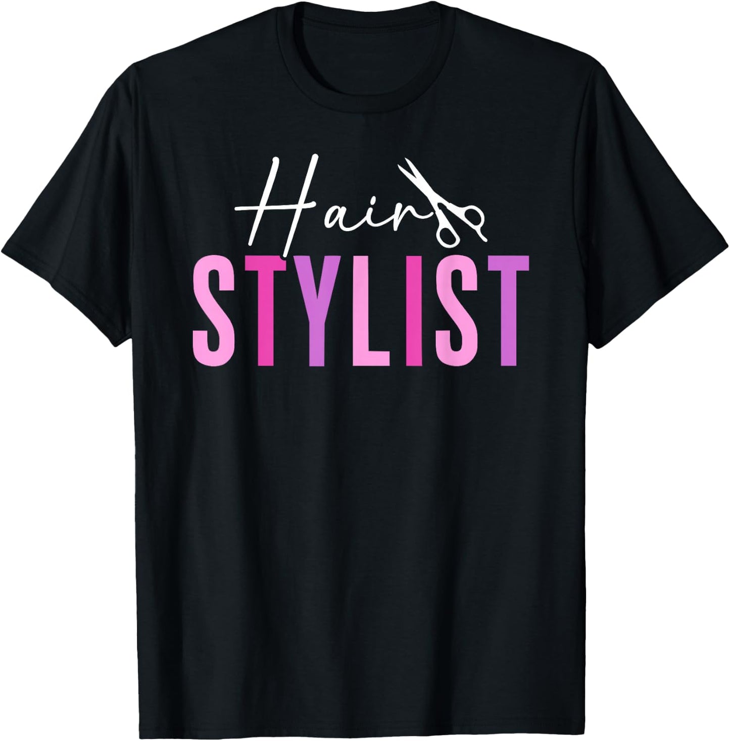 Hair Stylist Boho Hair Dresser Hairstylist Hairdresser T-Shirt - T-Shirt | Black
