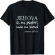 Spanish Quotes Jehova es mi pastor nada me faltará. T-Shirt - T-Shirt | Black