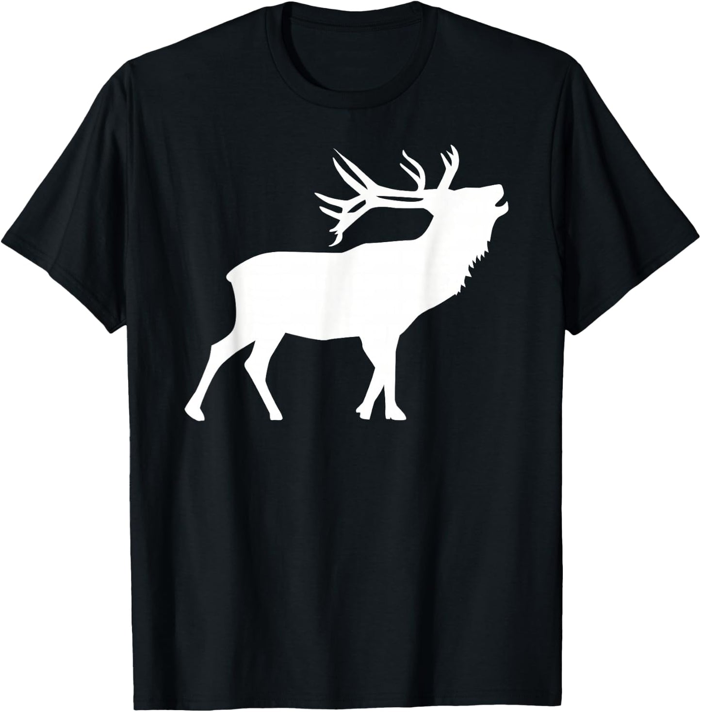 Roaring deer T-Shirt - T-Shirt | Black