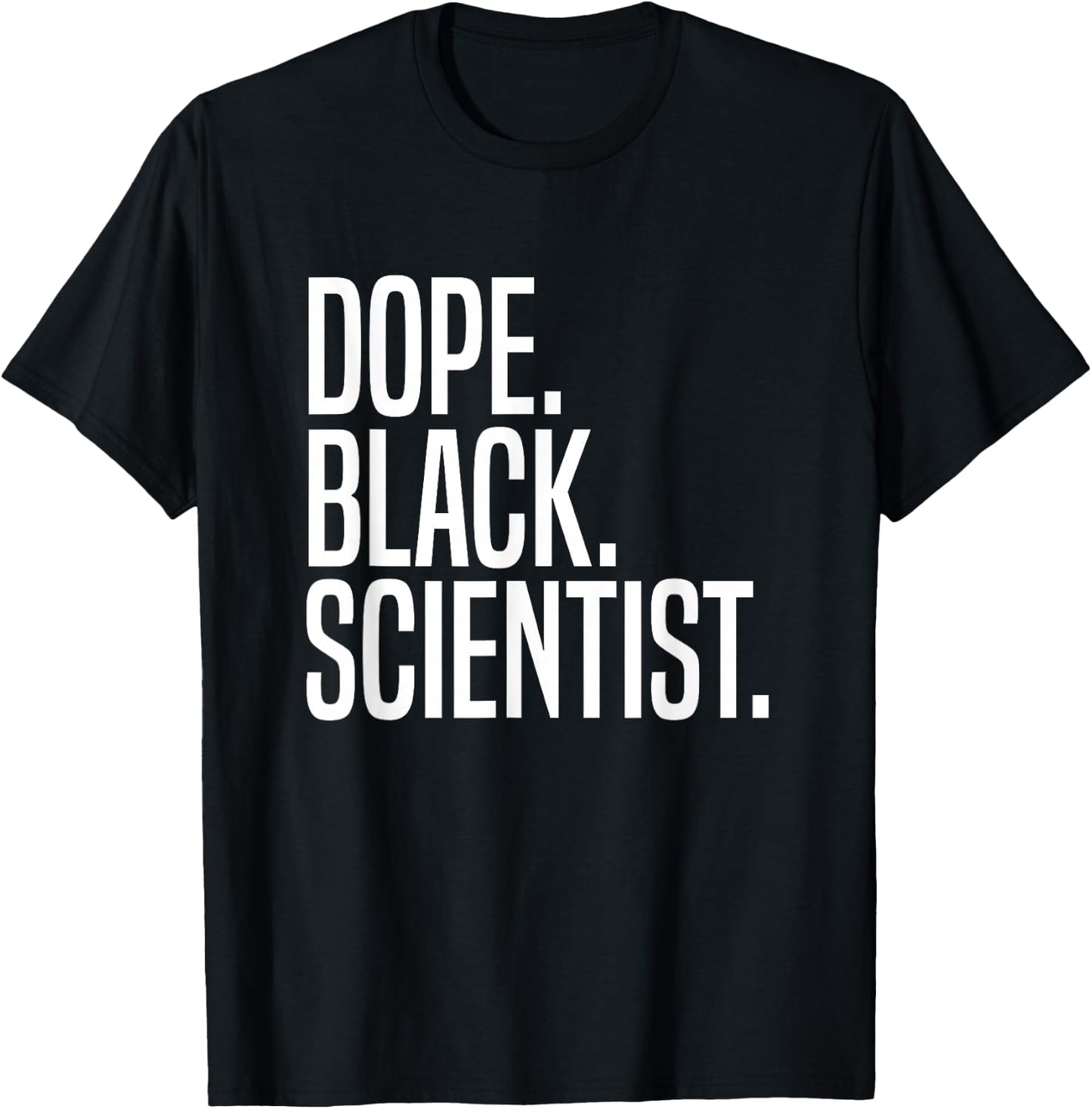 Dope Black Scientist T-Shirt - T-Shirt | Black