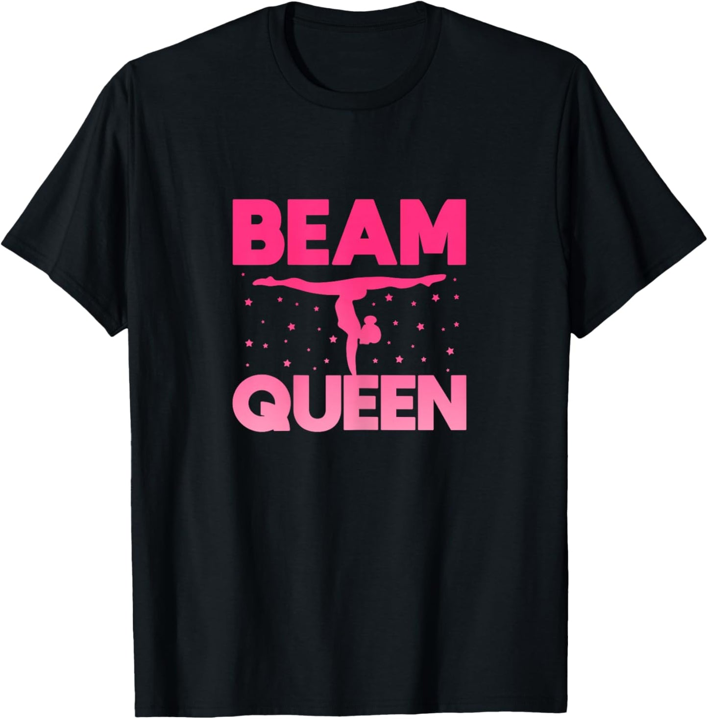 Beam Queen Gymnastics Gymnasts Handstand T-Shirt - T-Shirt | Black