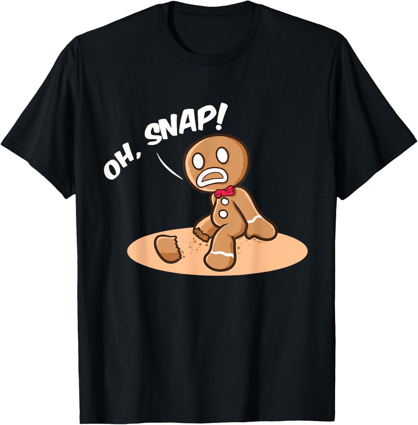 Amputee Humor Snap Leg Arm Funny Recovery Gifts T-Shirt - T-Shirt | Black