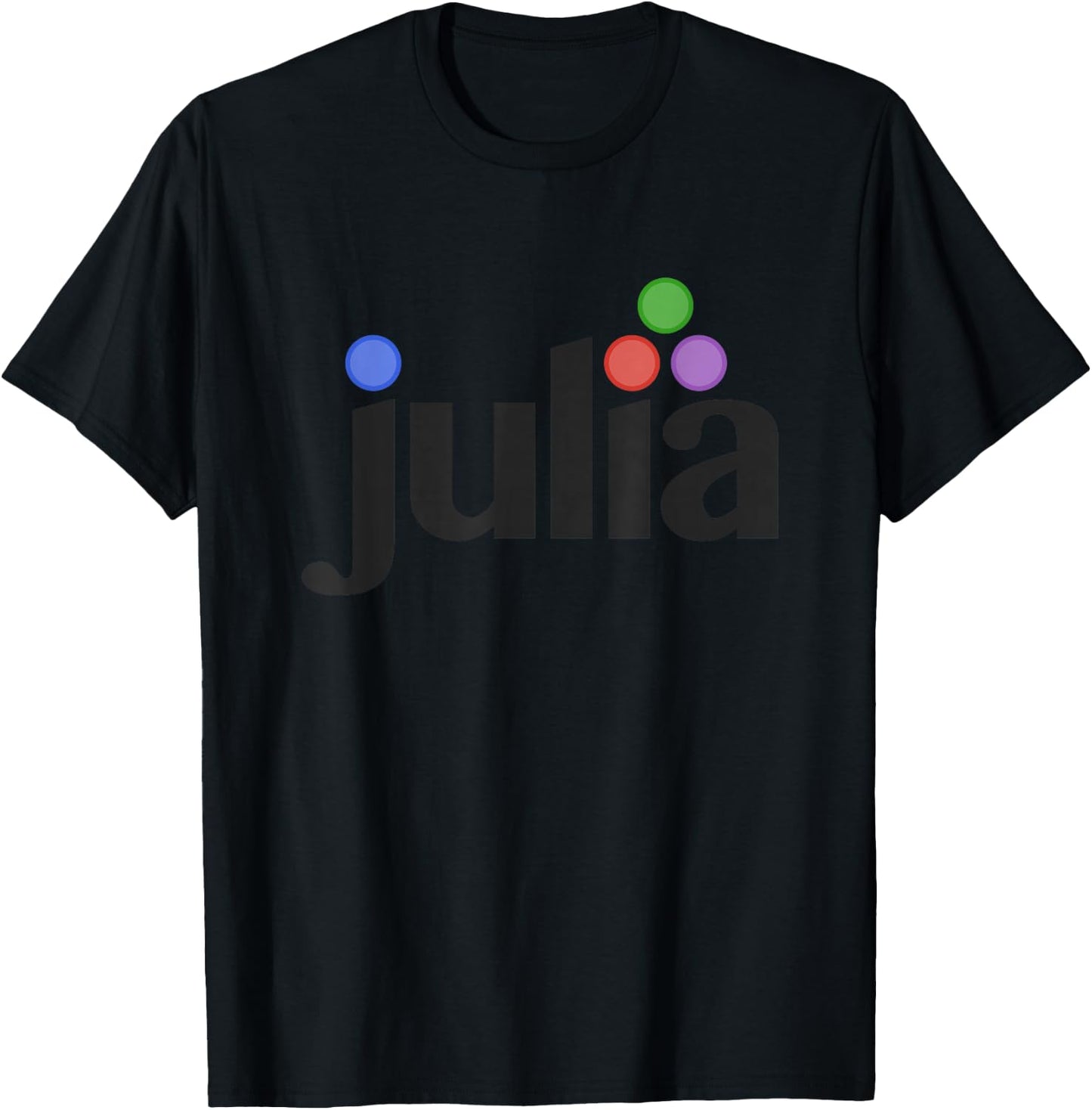 Julia Programming - Julia Programmers Logo Gift T-Shirt - T-Shirt | Black