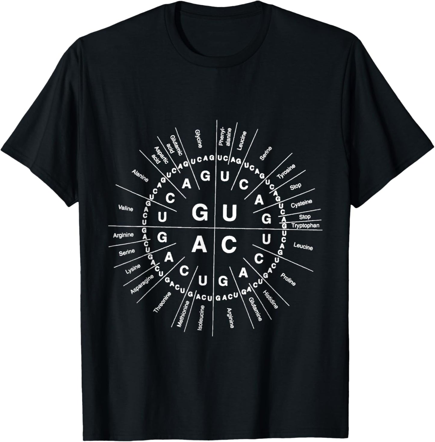 Genetic Code Biologist Gift Biology T-Shirt - T-Shirt | Black