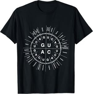 Genetic Code Biologist Gift Biology T-Shirt - T-Shirt | Black