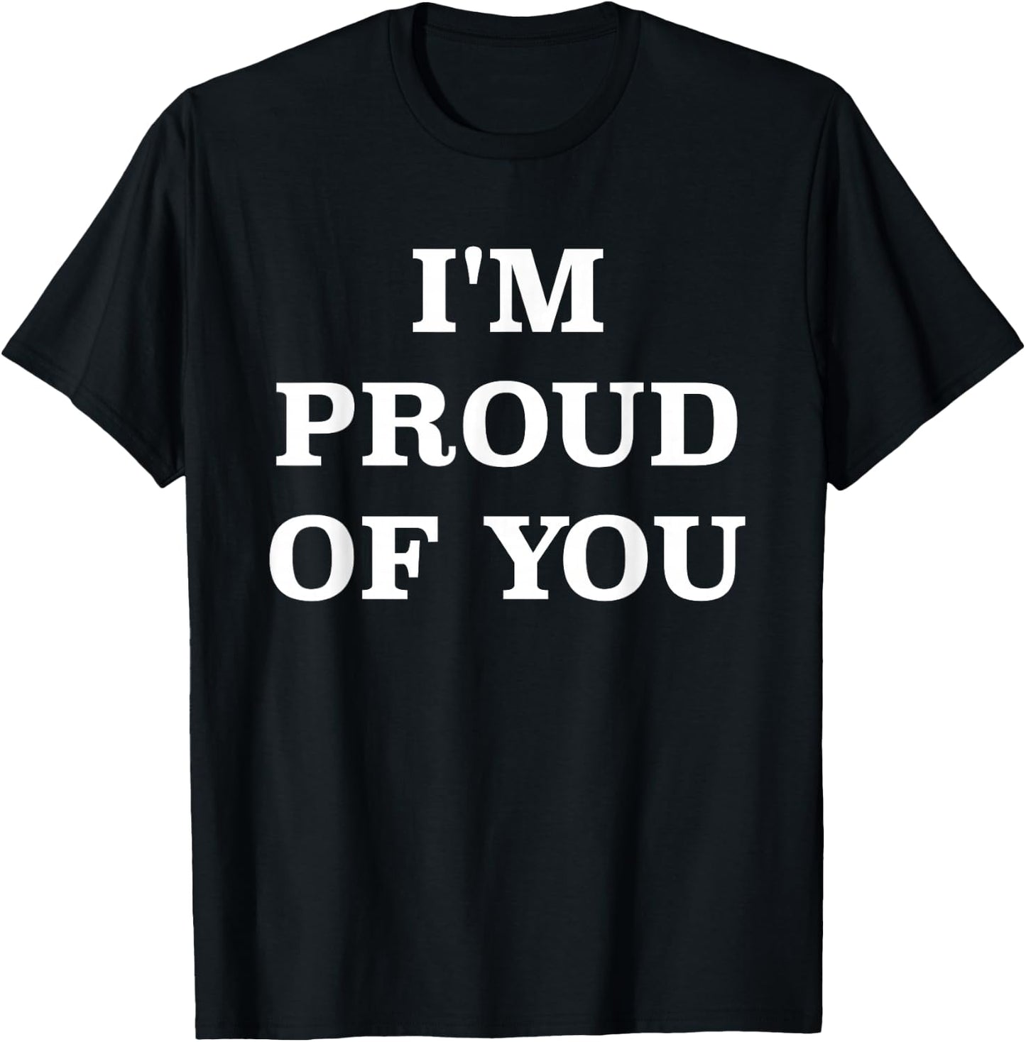Neighborhood I'm Proud of You - Men's -Adults Black Cotton Short Sleeve Classic Fit - Size Medium T-Shirt - T-Shirt | Black