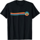 Surfboard Surf Surfer Surfboarder Retro Vintage T-Shirt - T-Shirt | Black