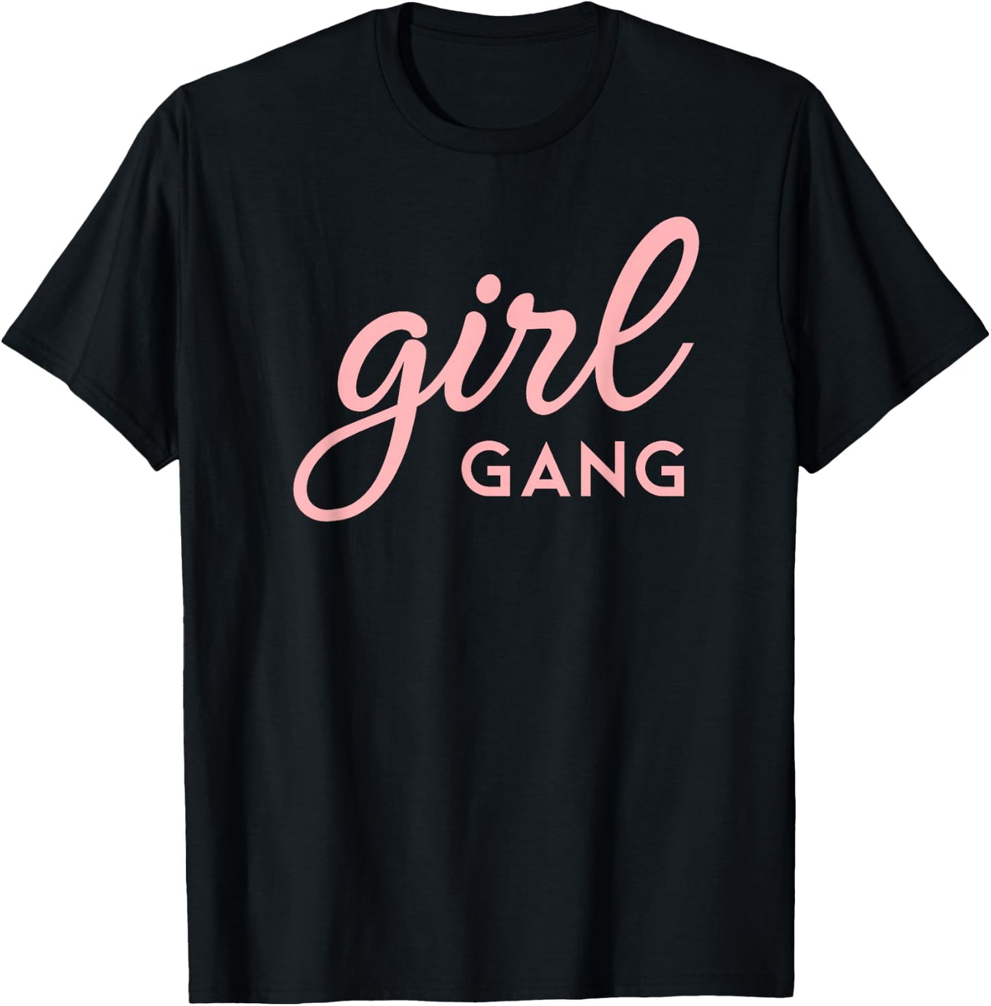 Girl Gang Shirt Matching Mom & Daughter Saying T-Shirt - T-Shirt | Black