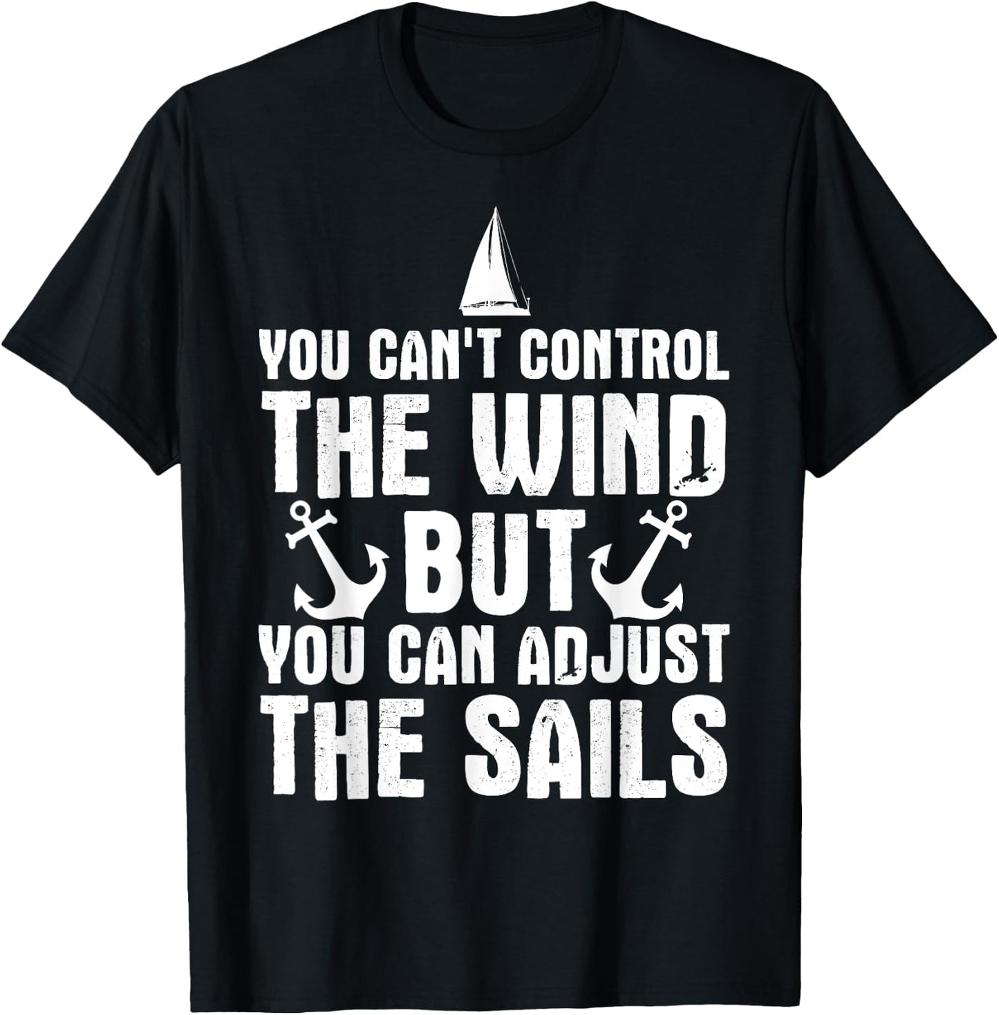 Cool Sailing Design Women Sailboat Jib Yacht Sailor T-Shirt - T-Shirt | Black