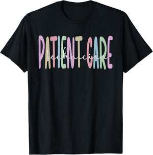 Patient Care Tech Patient Care Technician T-Shirt - T-Shirt | Black