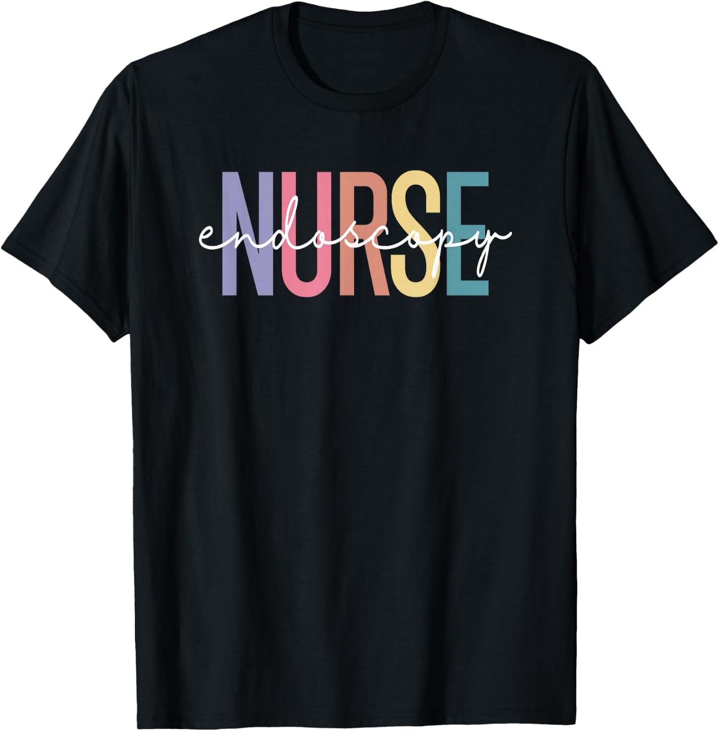 Endoscopy Nurse ENDO Nurse GI Colon Nursing T-Shirt - T-Shirt | Black