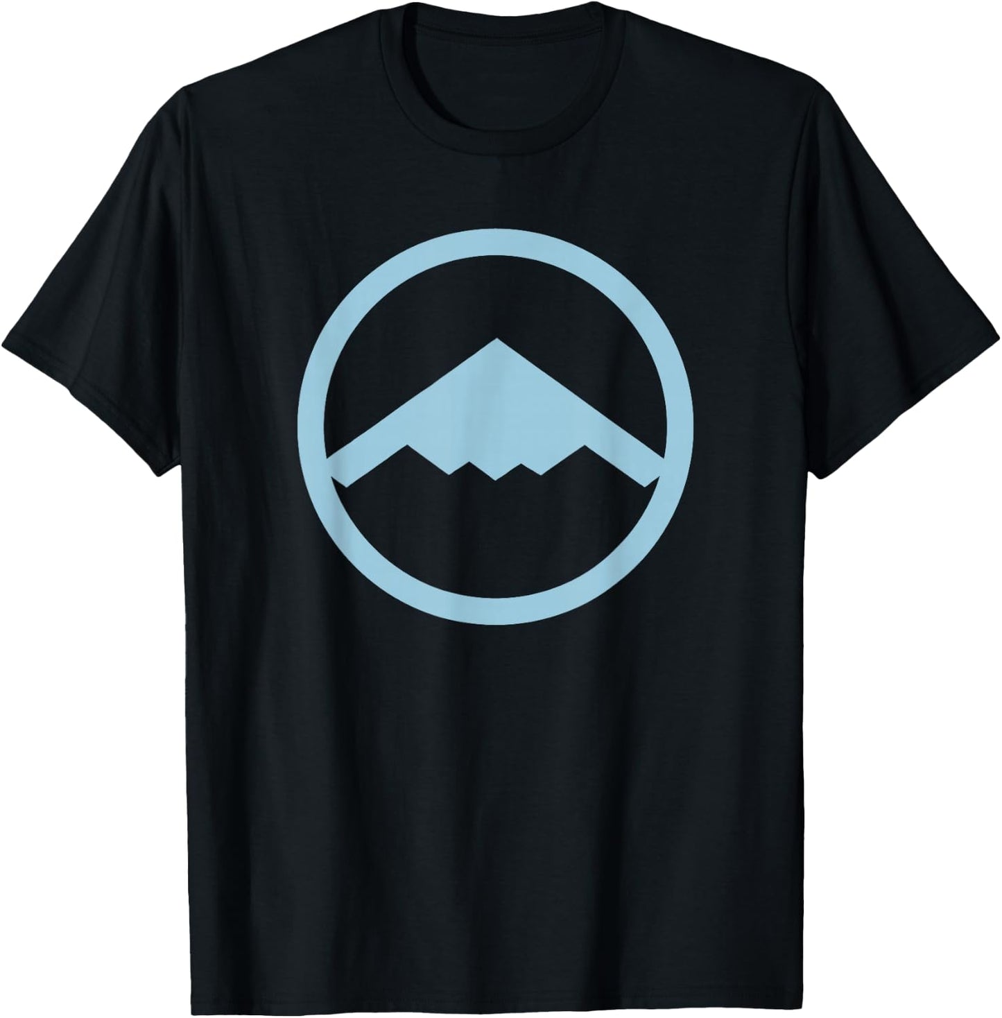 B-2 Stealth Bomber (Blue) Air Force Military Jet T-Shirt - T-Shirt | Black